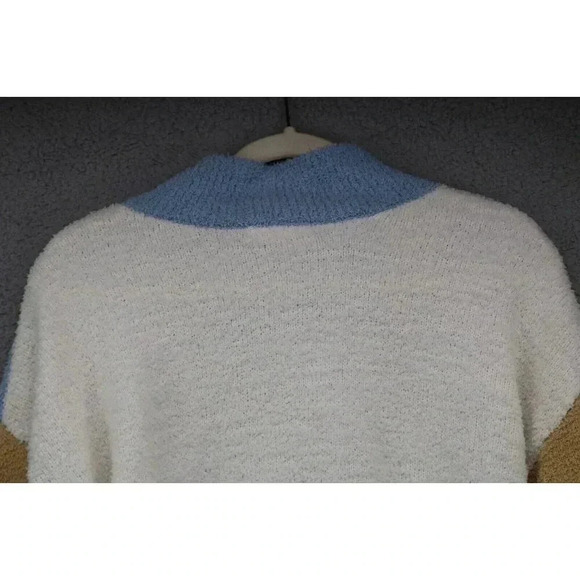 Society 212 Long Casual Sleeve Colorblock Cropped Sweater-Size Large-Boho - Picture 9 of 9